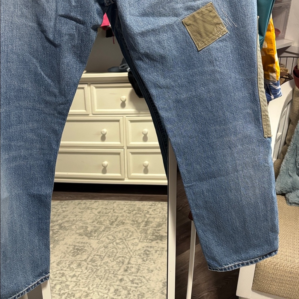 POLO Ralph Lauren patchwork boyfriend slim fit sz 30 EUC - Picture 9 of 9